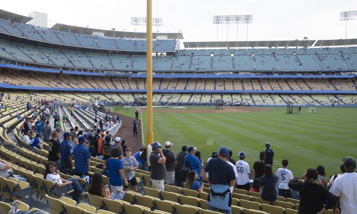 UNIQLO Field at Dodger Stadium - Section 50 Fd Seat View