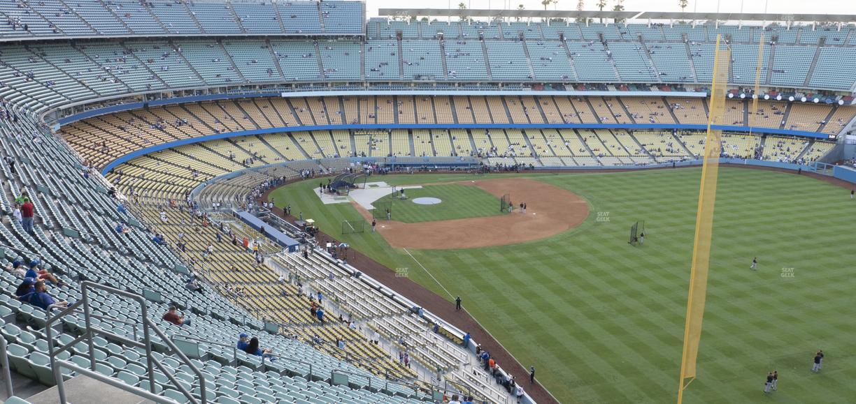 UNIQLO Field at Dodger Stadium - Section 50 Rs Seat View