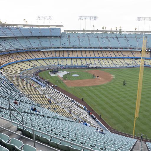 UNIQLO Field at Dodger Stadium - Section 50 Rs Seat View