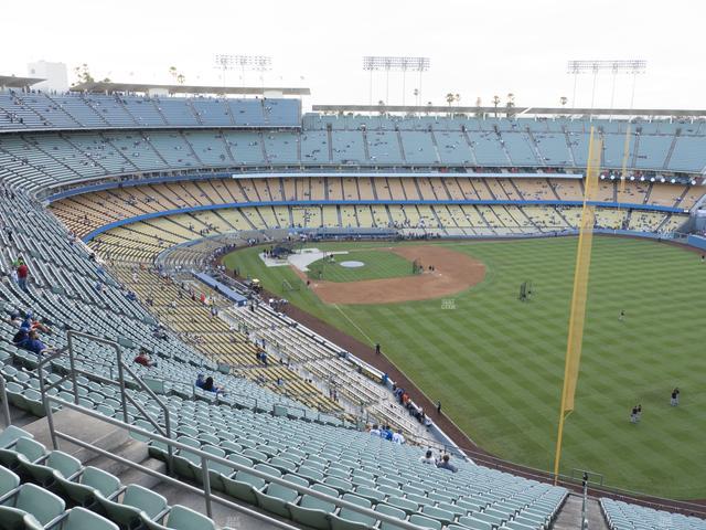 UNIQLO Field at Dodger Stadium - Section 50 Rs Seat View