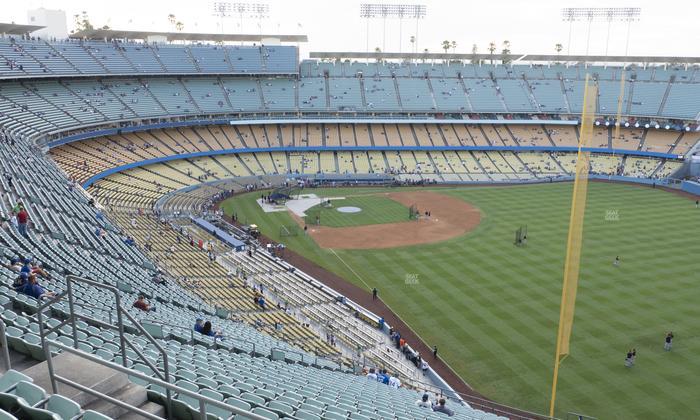 UNIQLO Field at Dodger Stadium - Section 50 Rs Seat View