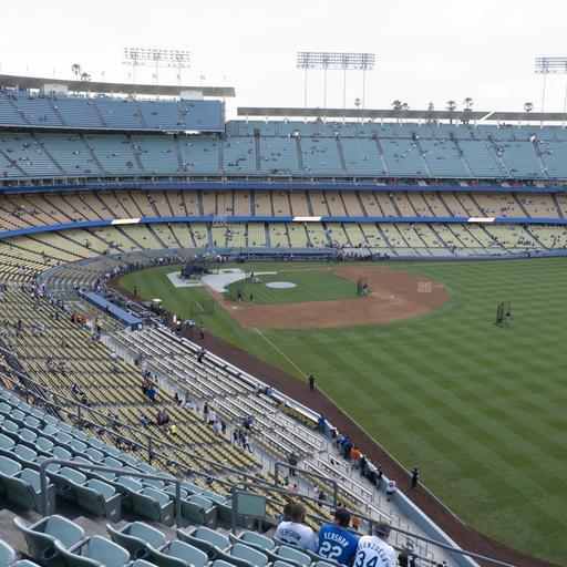 UNIQLO Field at Dodger Stadium - Section 52 Rs Seat View