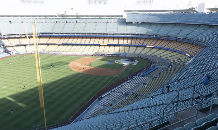 UNIQLO Field at Dodger Stadium - Section 53 Rs Seat View