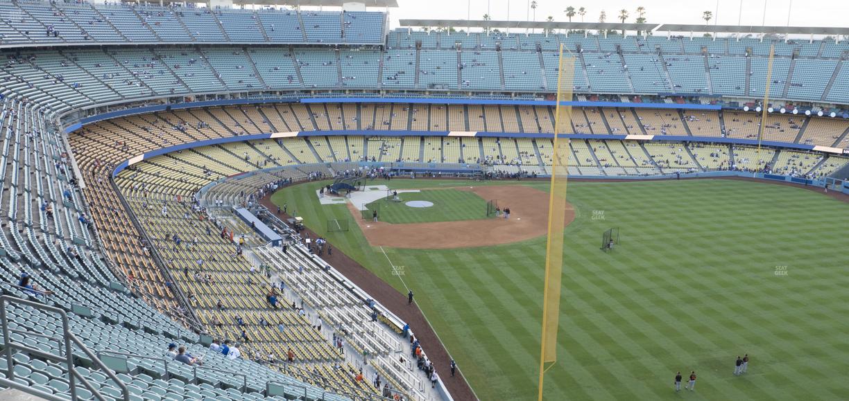 UNIQLO Field at Dodger Stadium - Section 54 Rs Seat View