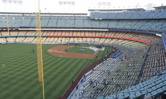 UNIQLO Field at Dodger Stadium - Section 55 Rs Seat View