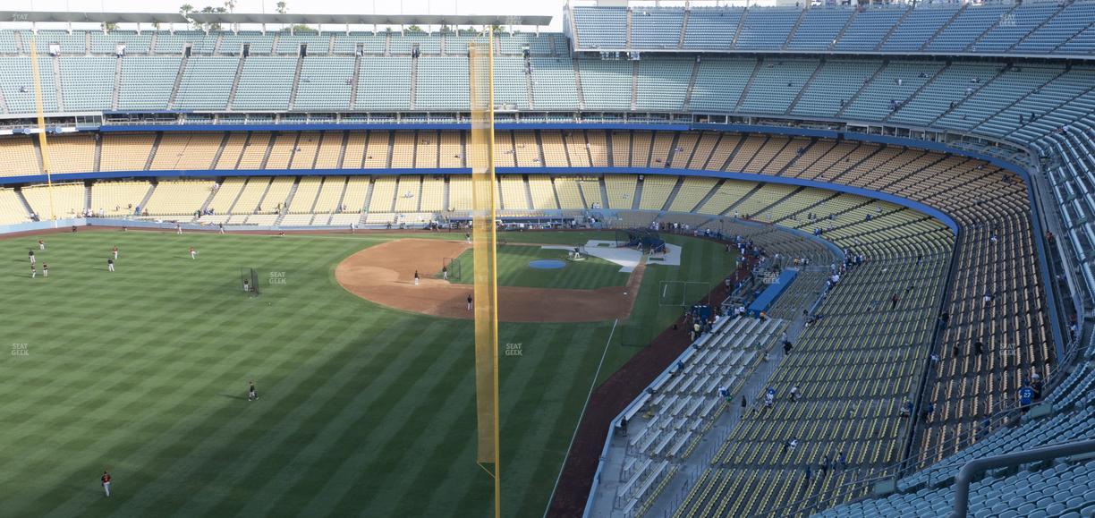 UNIQLO Field at Dodger Stadium - Section 61 Rs Seat View
