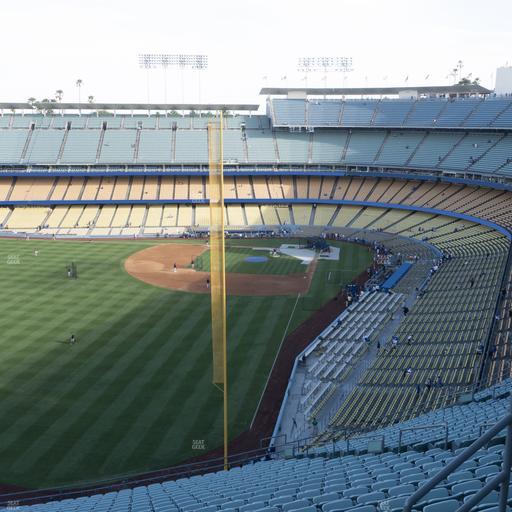 UNIQLO Field at Dodger Stadium - Section 61 Rs Seat View