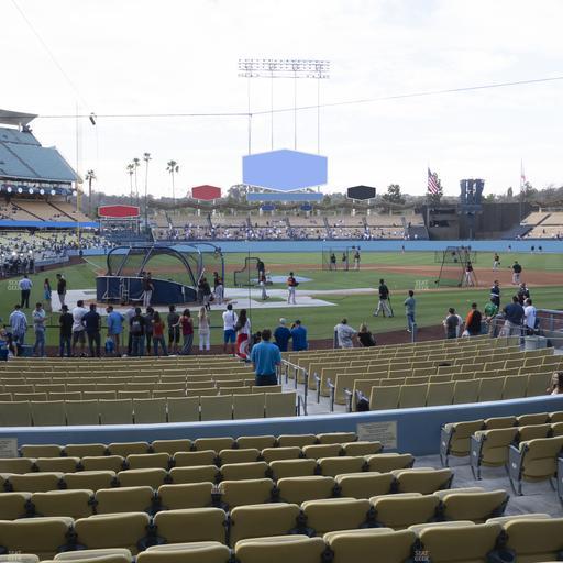 UNIQLO Field at Dodger Stadium - Section 8 Fd Seat View