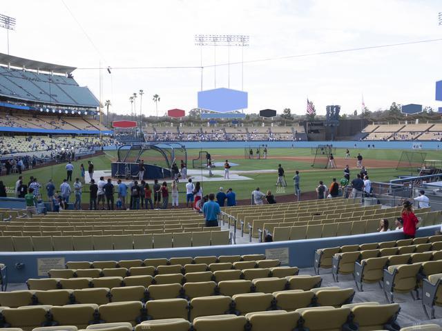 UNIQLO Field at Dodger Stadium - Section 8 Fd Seat View