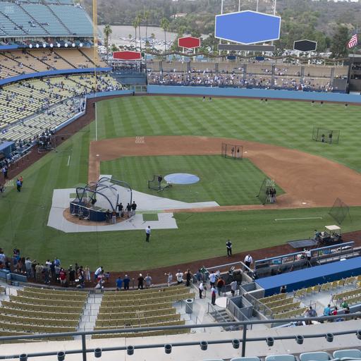 UNIQLO Field at Dodger Stadium - Section 8 Rs Seat View