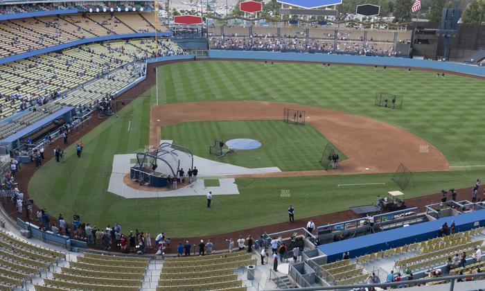 UNIQLO Field at Dodger Stadium - Section 8 Rs Seat View