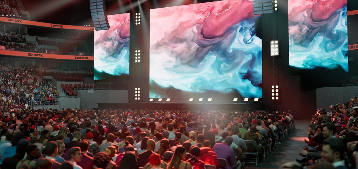 United Center - Section 101 Seat View