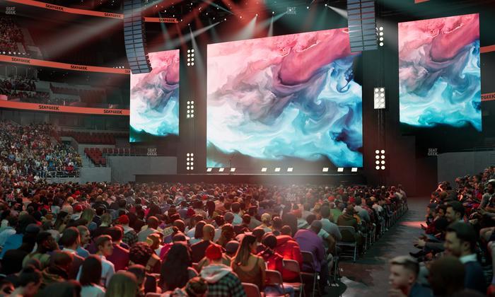 United Center - Section 101 Seat View