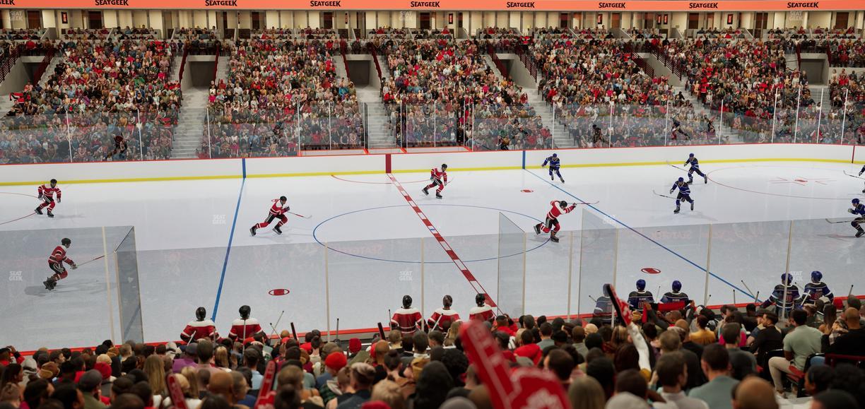 United Center - Section 101 Seat View