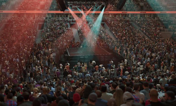 United Center - Section 101 Seat View