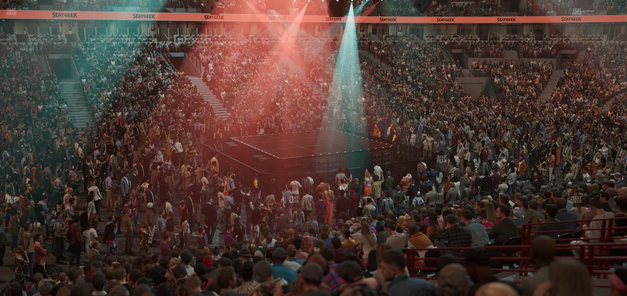 United Center - Section 102 Seat View