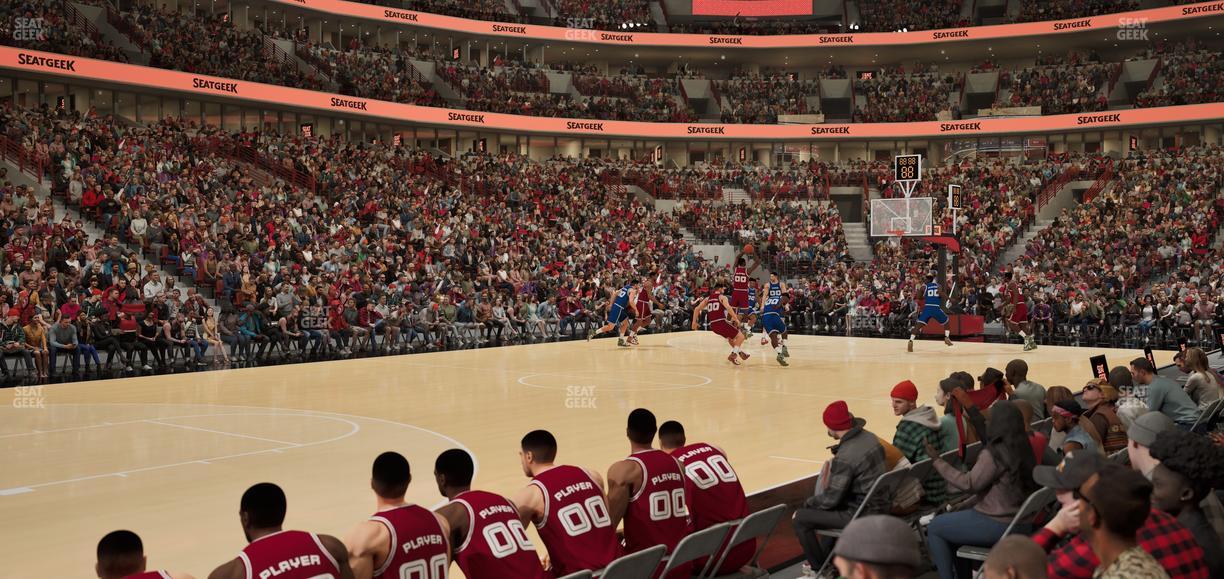 United Center - Section 102 Seat View