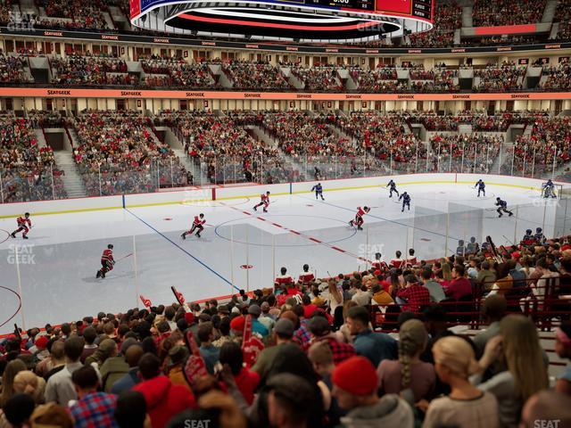 United Center - Section 102 Seat View