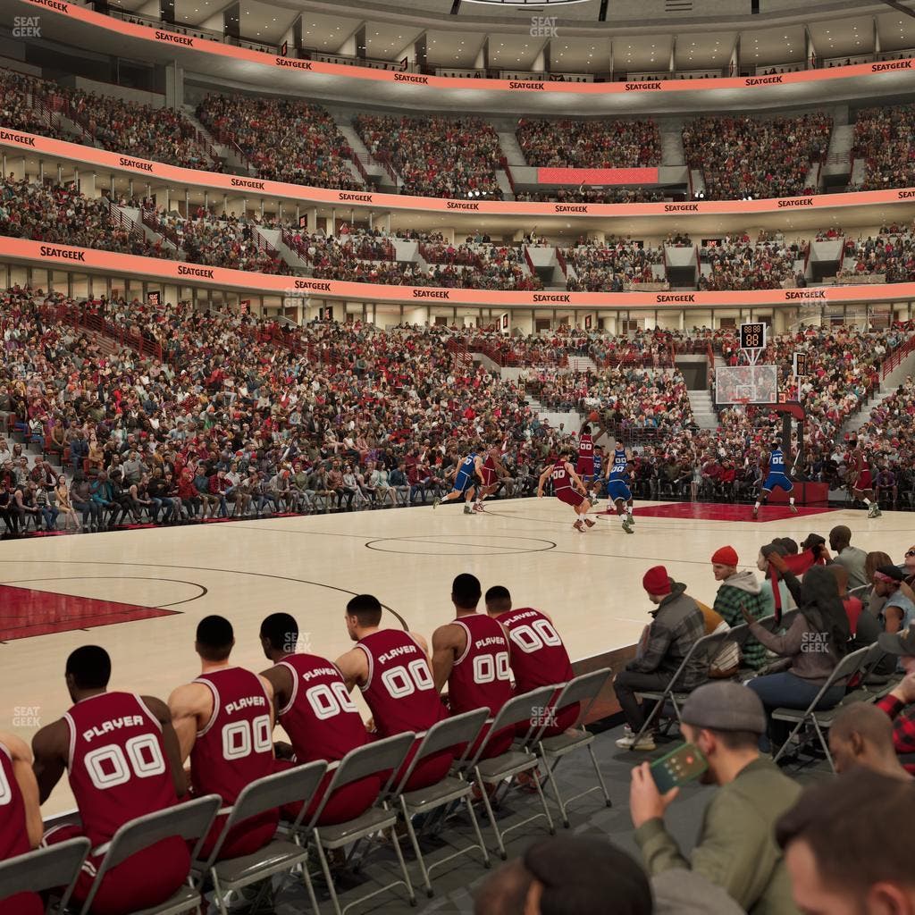 United Center - Section 102 Seat View