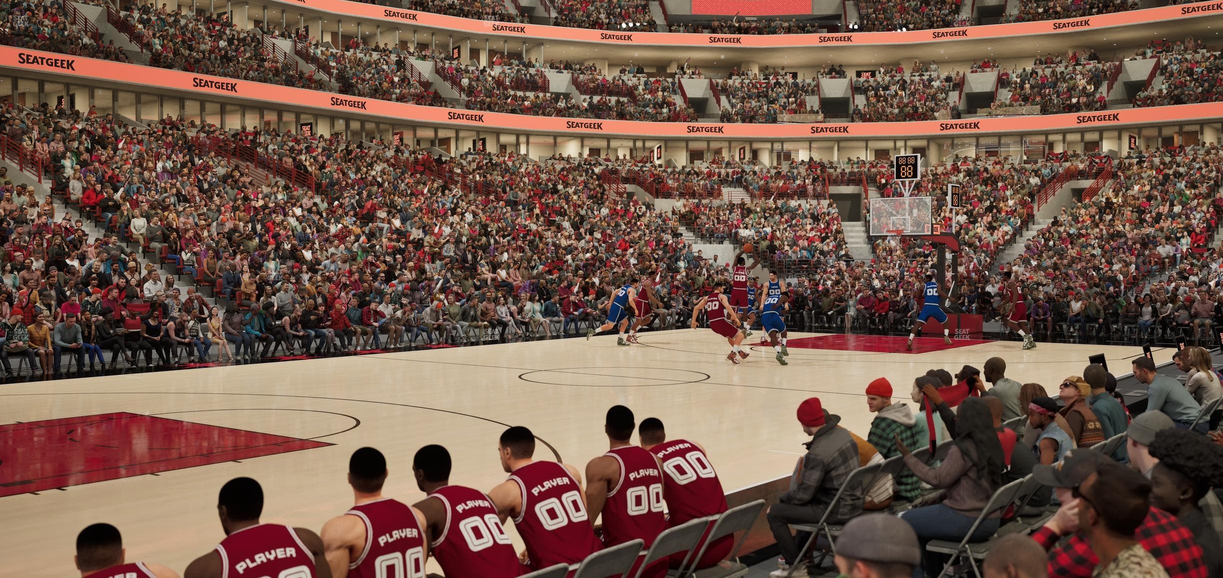 United Center - Section 102 Seat View