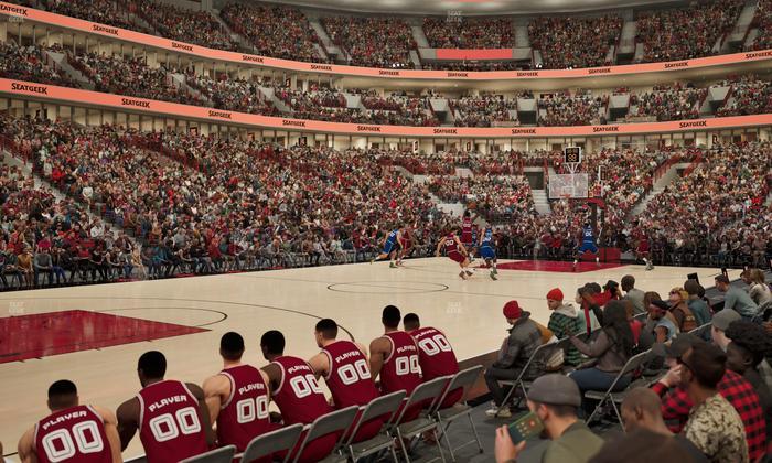 United Center - Section 102 Seat View