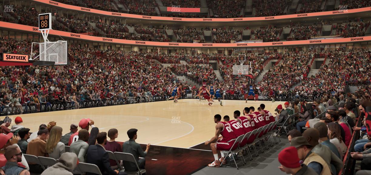 United Center - Section 103 Seat View