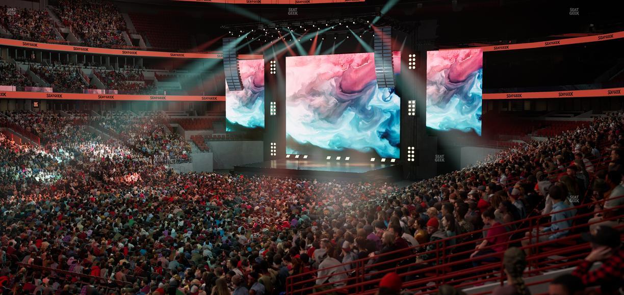 United Center - Section 103 Seat View