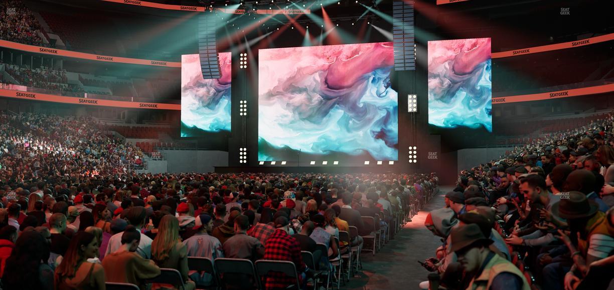 United Center - Section 103 Seat View