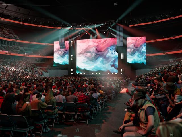 United Center - Section 103 Seat View