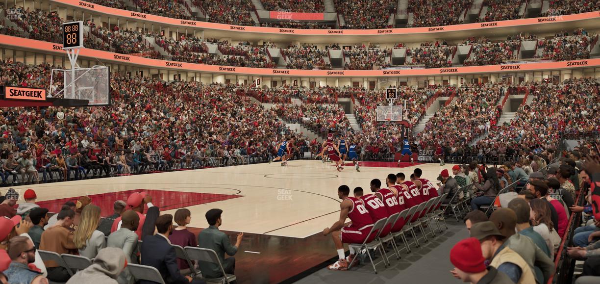 United Center - Section 103 Seat View