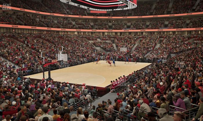 United Center - Section 104 A Seat View