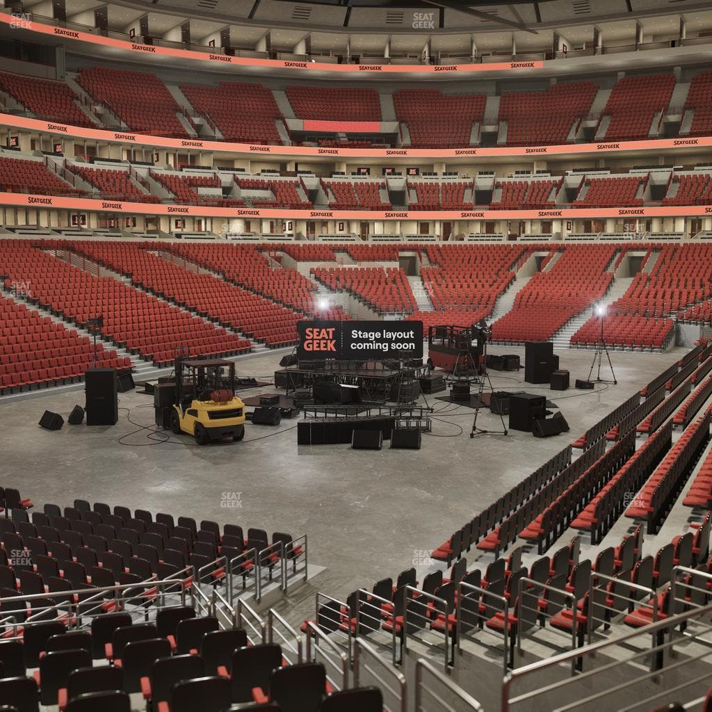 United Center - Section 104 A Seat View