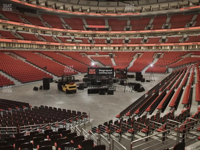 United Center - Section 104 A Seat View