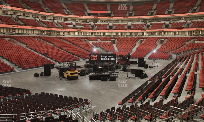 United Center - Section 104 A Seat View