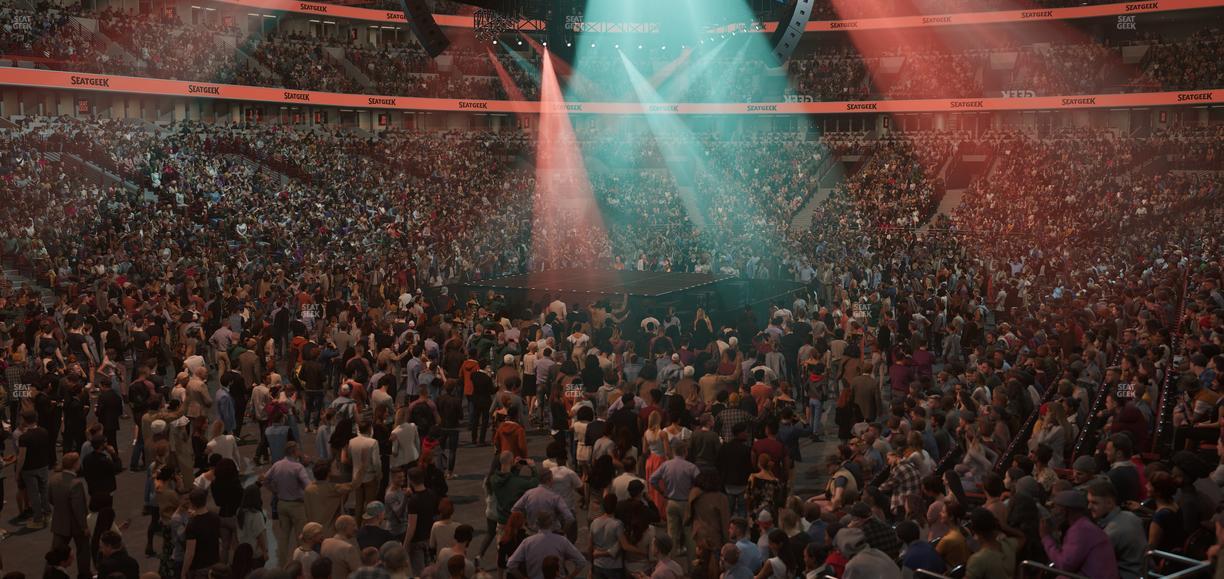 United Center - Section 104 A Seat View