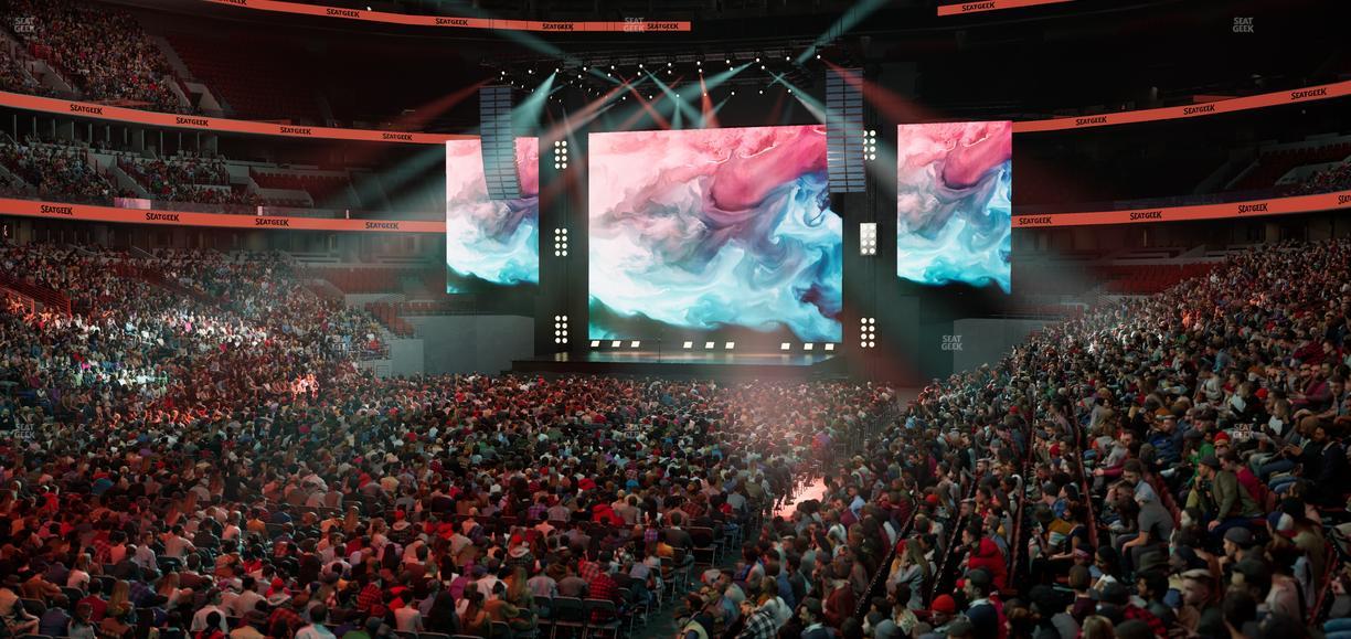 United Center - Section 104 A Seat View