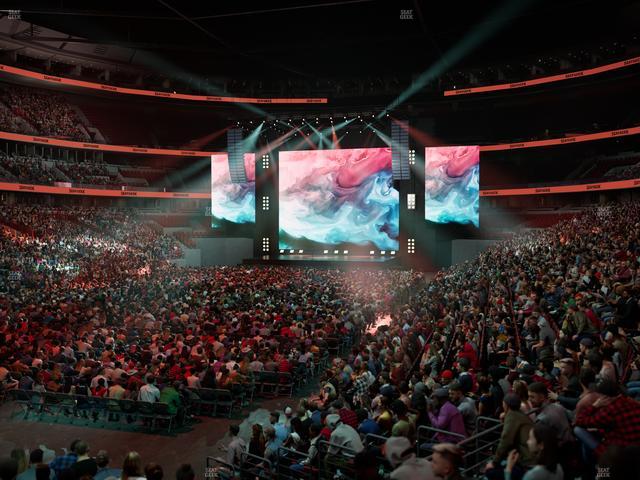 United Center - Section 104 A Seat View United Center - Section 104 A Seat View