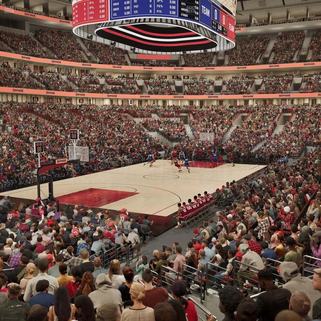 United Center - Section 104 A Seat View