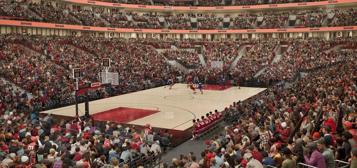 United Center - Section 104 A Seat View