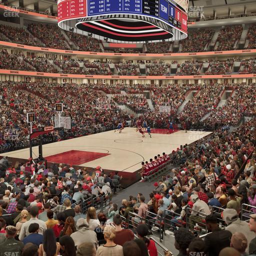 United Center - Section 104 A Seat View