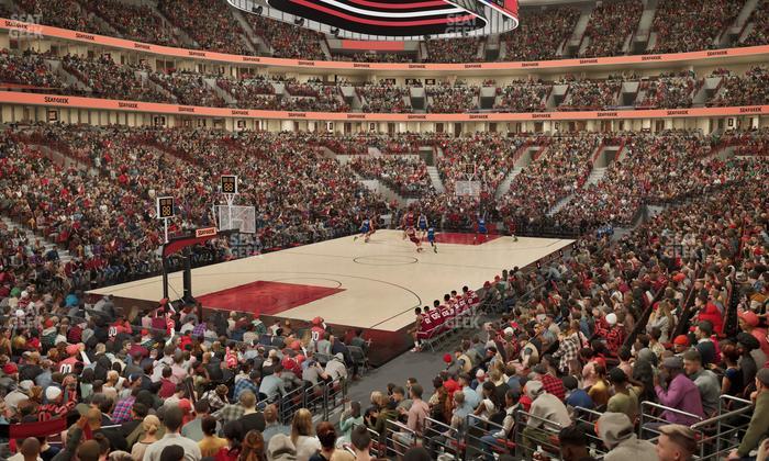 United Center - Section 104 A Seat View