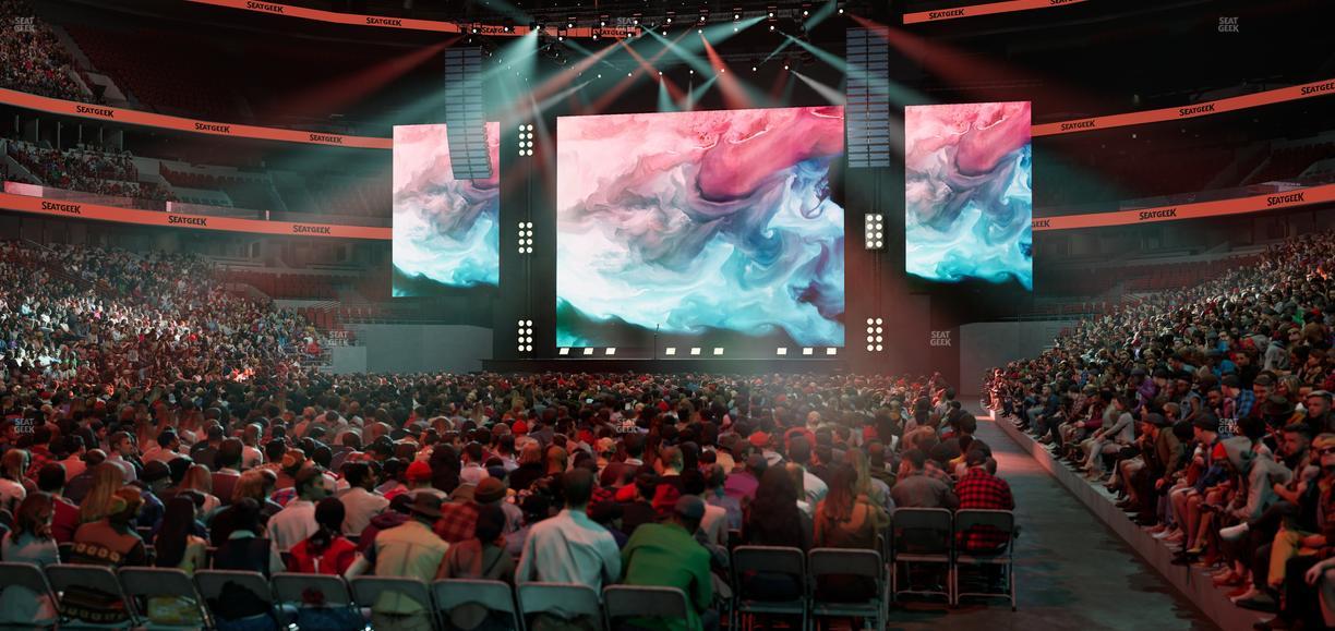 United Center - Section 104 Seat View