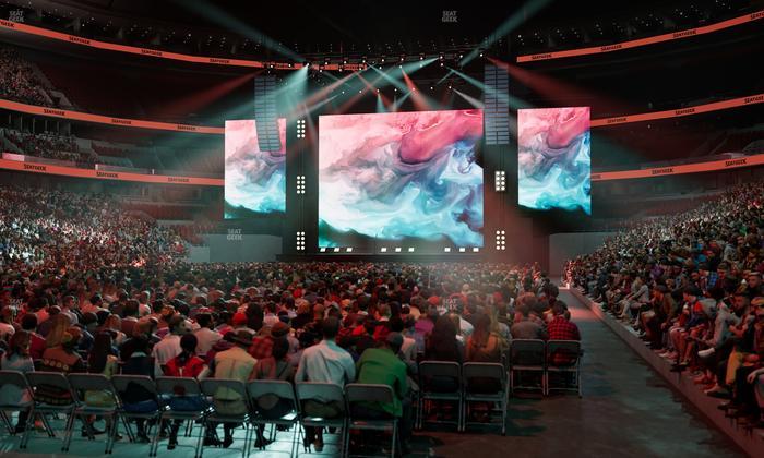 United Center - Section 104 Seat View