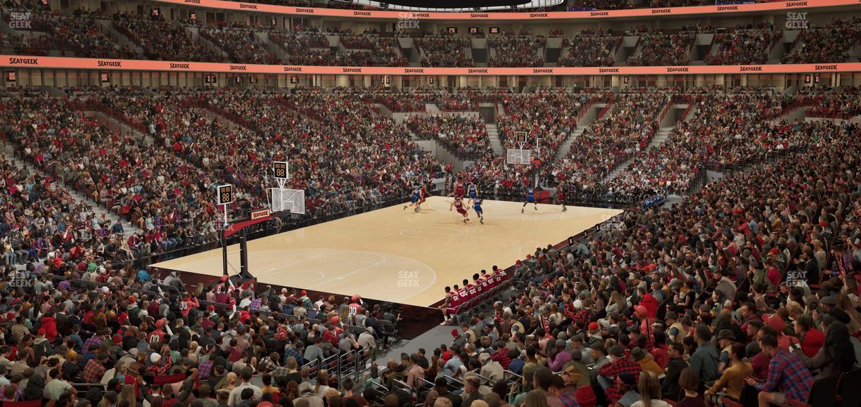 United Center - Section 104 Seat View