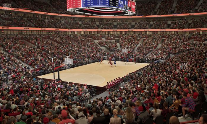 United Center - Section 104 Seat View