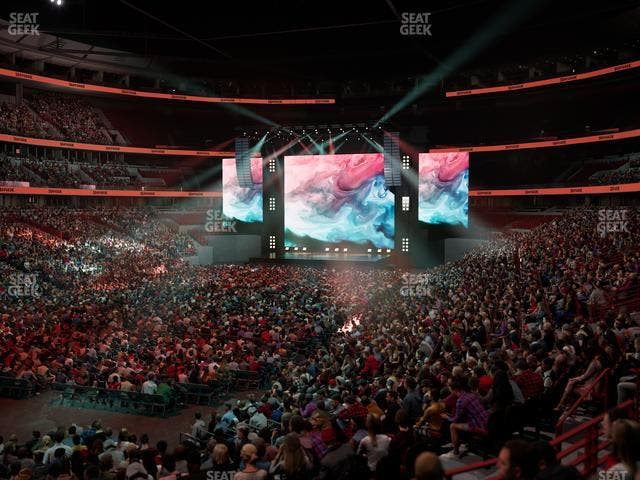 United Center - Section 104 Seat View