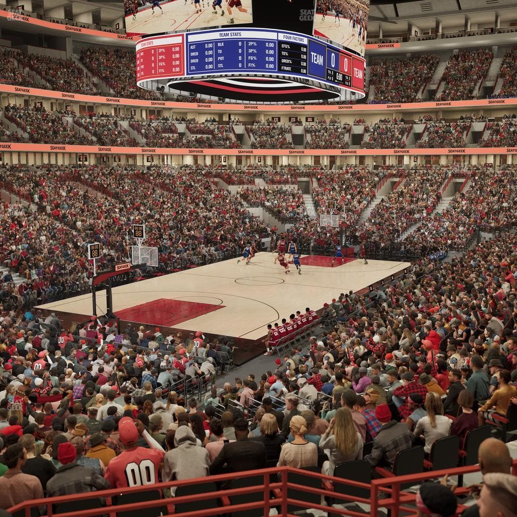 United Center - Section 104 Seat View