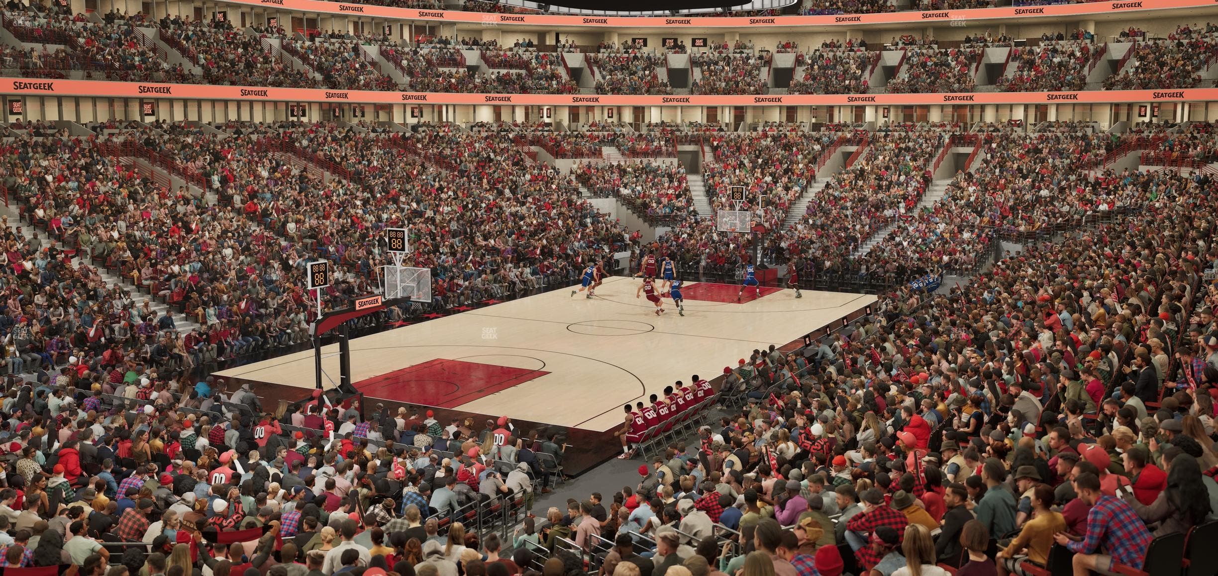 United Center - Section 104 Seat View