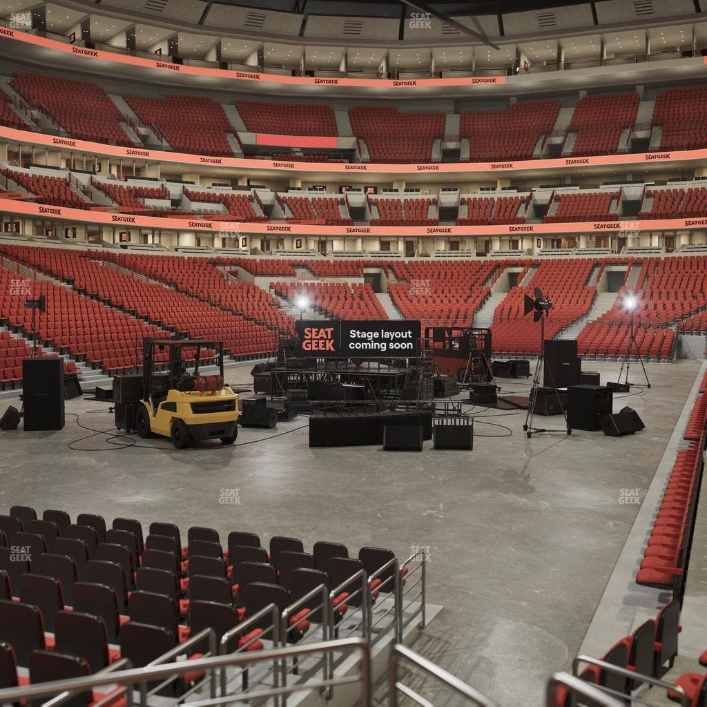 United Center - Section 104 Seat View