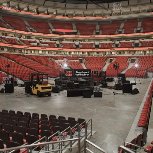 United Center - Section 104 Seat View
